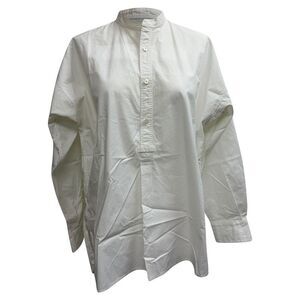 Joseph Button Down Shirt in White Cotton